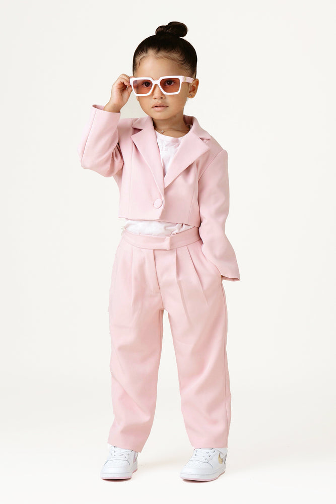 BOSS BABY SUIT SET | PINK